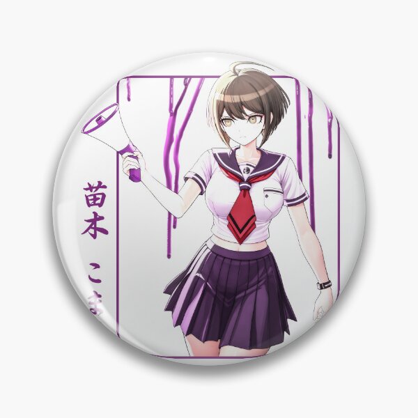 Item preview, Komaru Naegi Danganronpa V3 Vaporwave Anime Aesthetic Yami Kawaii Anime Girl Manga designed and sold by theodorchik.