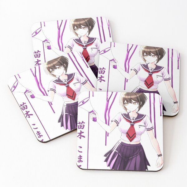 Item preview, Komaru Naegi Danganronpa V3 Vaporwave Anime Aesthetic Yami Kawaii Anime Girl Manga designed and sold by theodorchik.