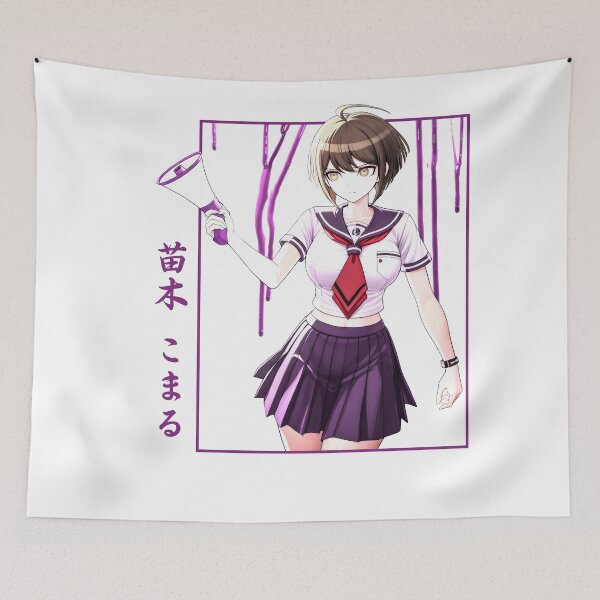 Item preview, Komaru Naegi Danganronpa V3 Vaporwave Anime Aesthetic Yami Kawaii Anime Girl Manga designed and sold by theodorchik.