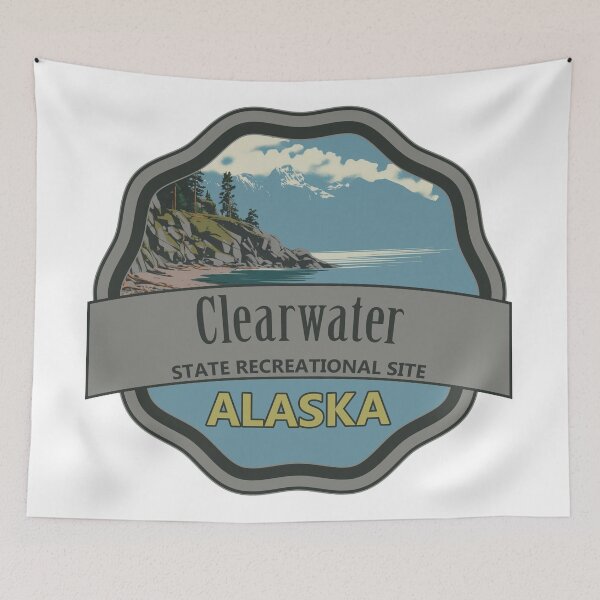 Item preview, Clearwater State Recreation Site, Alaska designed and sold by Wanderful-roads.