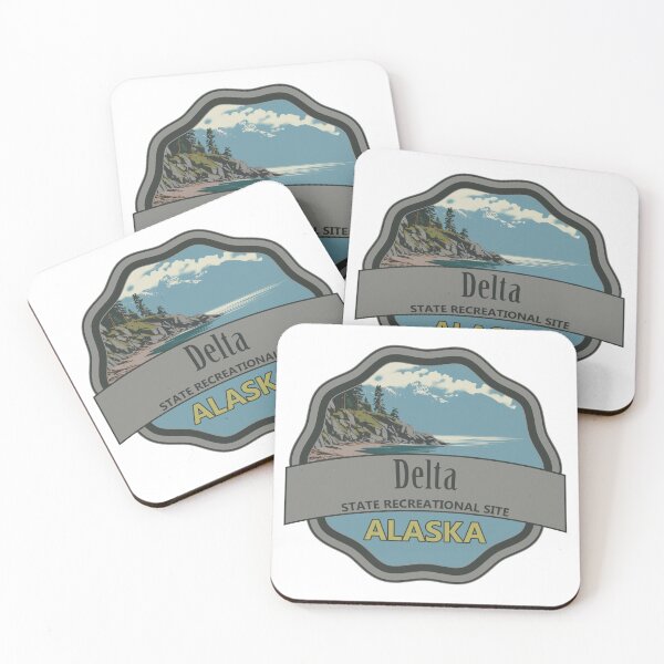 Item preview, Delta State Recreation Site, Alaska designed and sold by Wanderful-roads.