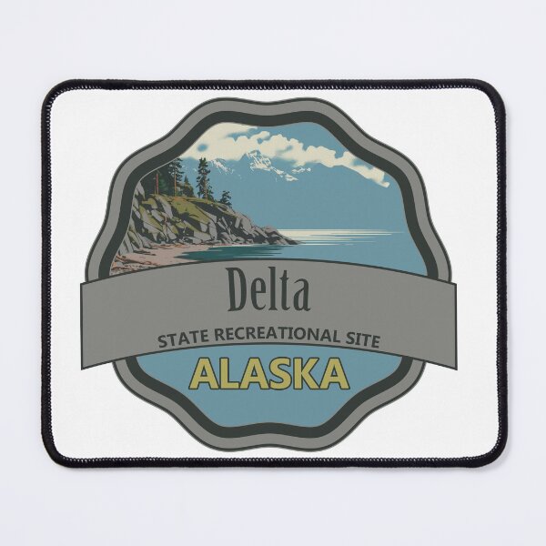 Item preview, Delta State Recreation Site, Alaska designed and sold by Wanderful-roads.