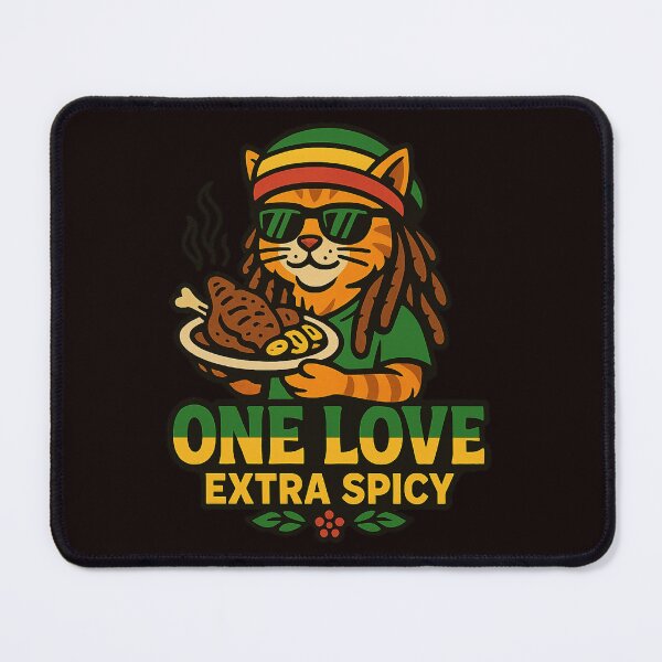Item preview, One Love – Extra Spicy Jamaican Vibes designed and sold by Tadeusz1.