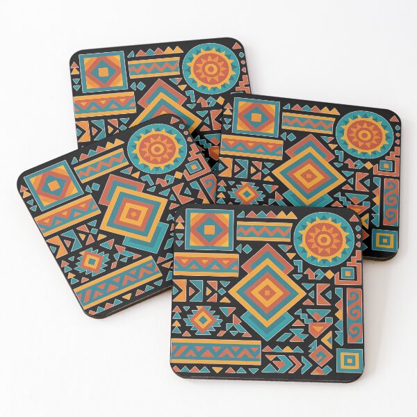 Item preview, Latin American inspired art design featuring traditional motifs and vibrant patterns designed and sold by optimusprime39.