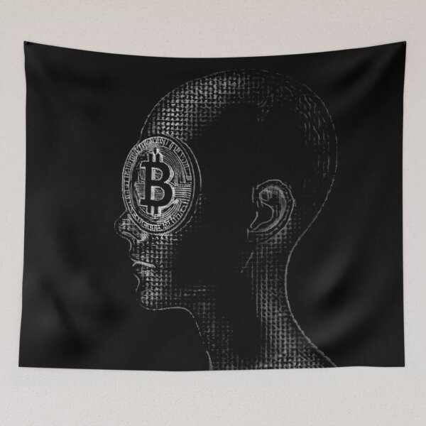 Item preview, Bitcoin on my Mind designed and sold by GCakes6G.