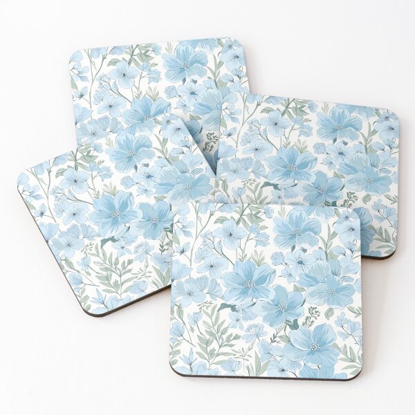 Item preview, Blue Floral designed and sold by CoolPixels.