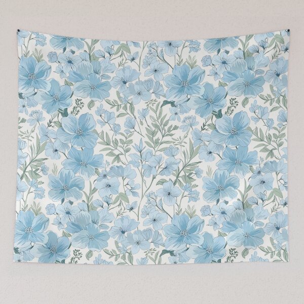 Item preview, Blue Floral designed and sold by CoolPixels.