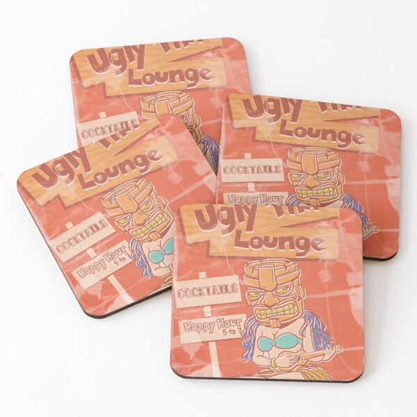 Item preview, The Ugly Tiki Lounge Flyer (distressed)  designed and sold by SilentlyRob668.