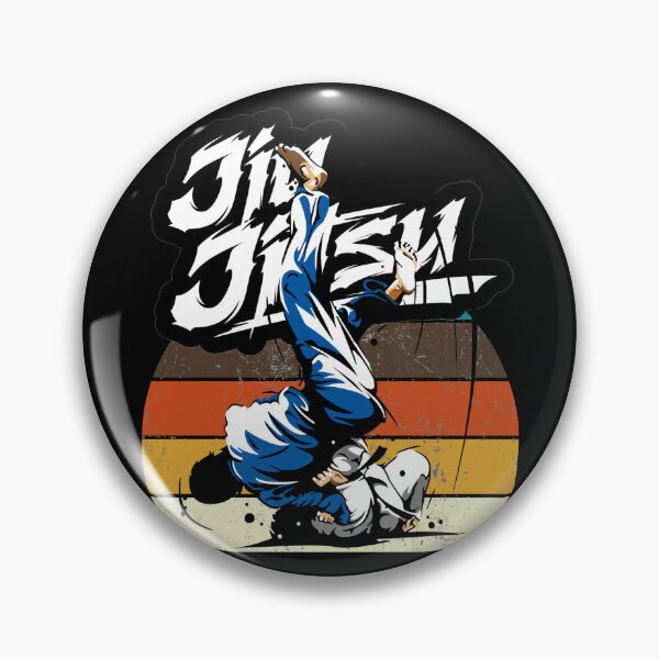 Item preview, Jiu Jitsu Grappling Art - Dynamic BJJ Ground Fighting Design Aggressive Cuddling Vintage designed and sold by VinBasis.