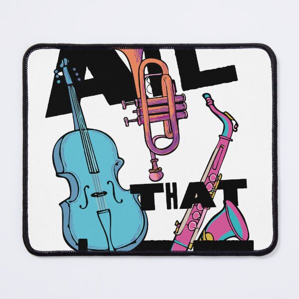 Item preview, All That Jazz – Colorful Instrument Illustration designed and sold by kacperartdesign.