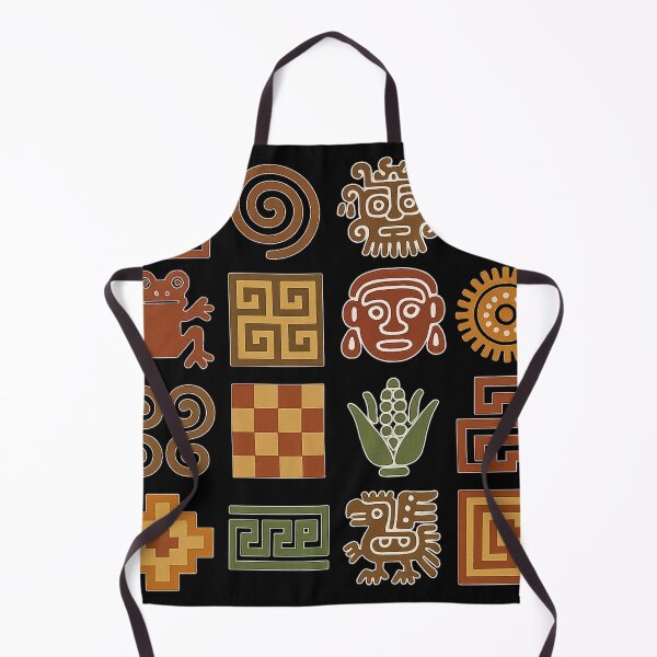 Item preview, Traditional Latin American art featuring Andean tocapu patterns, Maya glyphs, and Aztec geometric designs designed and sold by optimusprime39.