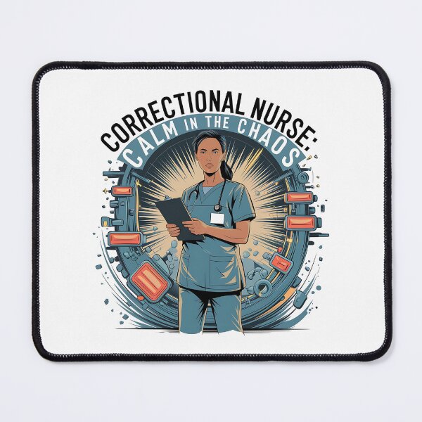 Item preview, Correctional Nurse – Calm in the Chaos Quote for Nurses designed and sold by CuteDesignables.