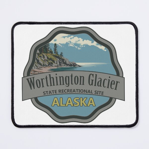 Item preview, Worthington Glacier State Recreation Site, Alaska designed and sold by Wanderful-roads.