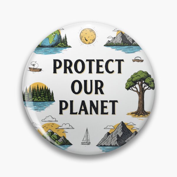 Item preview, Protect Our Planet – A Classic Ecological Appeal designed and sold by ART-POD-PL.