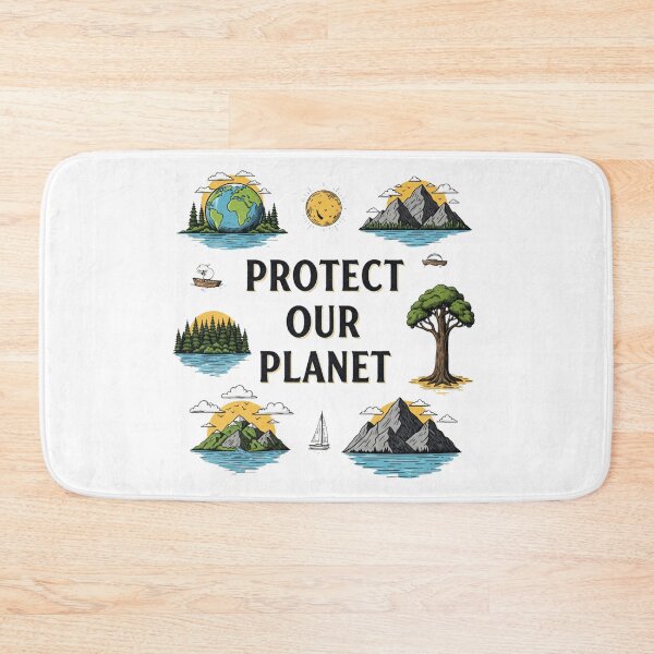 Item preview, Protect Our Planet – A Classic Ecological Appeal designed and sold by ART-POD-PL.