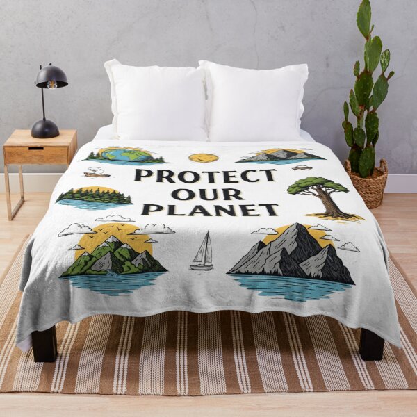 Item preview, Protect Our Planet – A Classic Ecological Appeal designed and sold by ART-POD-PL.