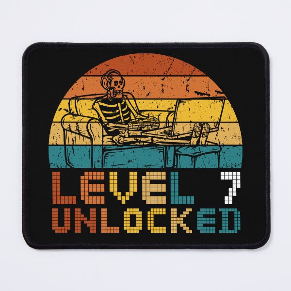Item preview, Gaming Vintage 7th Birthday Gift 7 Year Old Boy Girl Gamer Classic Funny T-Shirt designed and sold by OldSkullDesigns.