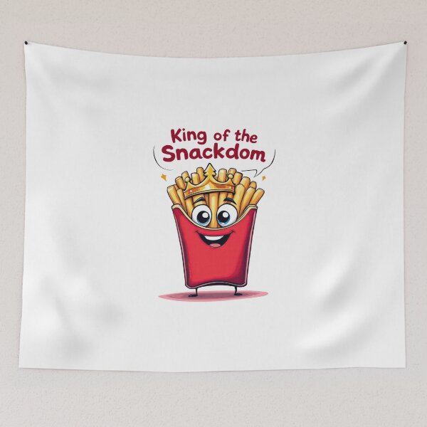 Item preview, Cartoon character of a red box with a crown on top of it designed and sold by cafegrafis.