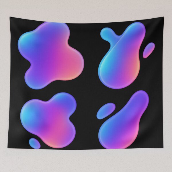 Item preview, Fluid neon glassmorphism design  designed and sold by optimusprime39.