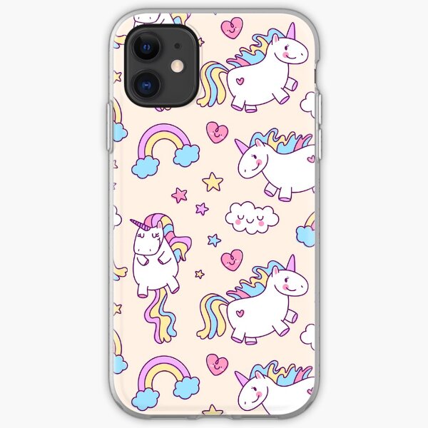 More unicorns!!! iPhone Soft Case