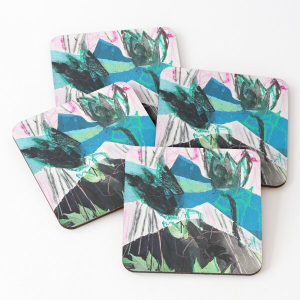 Item preview, Art Print & More: Floral Abstraction – Poetic Miniature Series – 546 Enzius | Annette Kunow designed and sold by KunowArtShop.