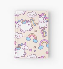 Cuaderno de tapa dura ¡Más unicornios!