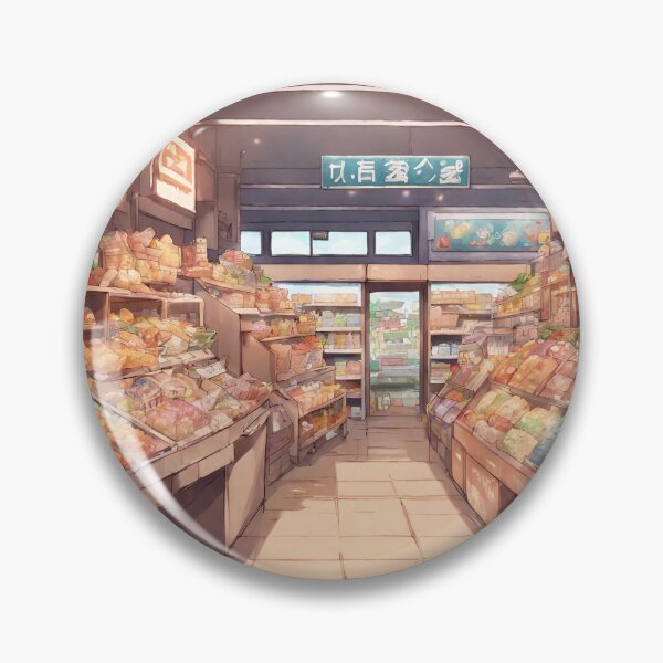 Item preview, Interior Japanese Grocery Market designed and sold by Diclebaybas.