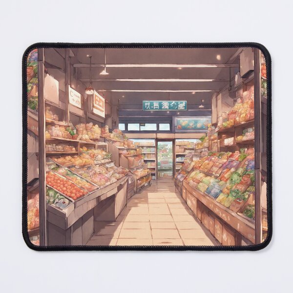 Item preview, Interior Japanese Grocery Market designed and sold by Diclebaybas.