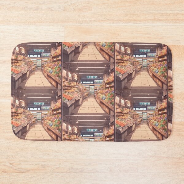 Item preview, Interior Japanese Grocery Market designed and sold by Diclebaybas.