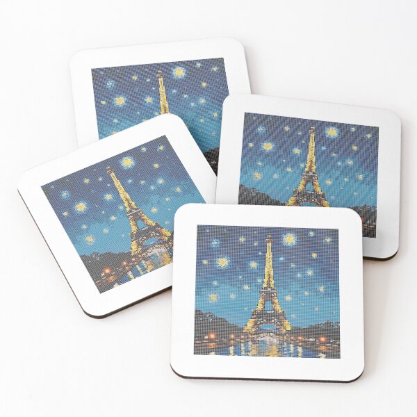 Item preview, Eiffel Tower At Night designed and sold by MosaicFan.