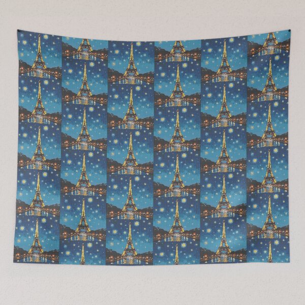 Item preview, Eiffel Tower At Night designed and sold by MosaicFan.