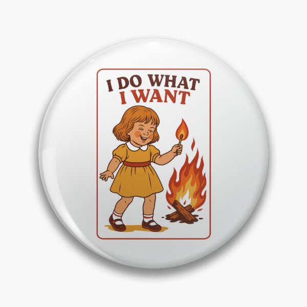 Item preview, I Do What I Want – Retro Kids Book Parody Design designed and sold by BOMBSOA.
