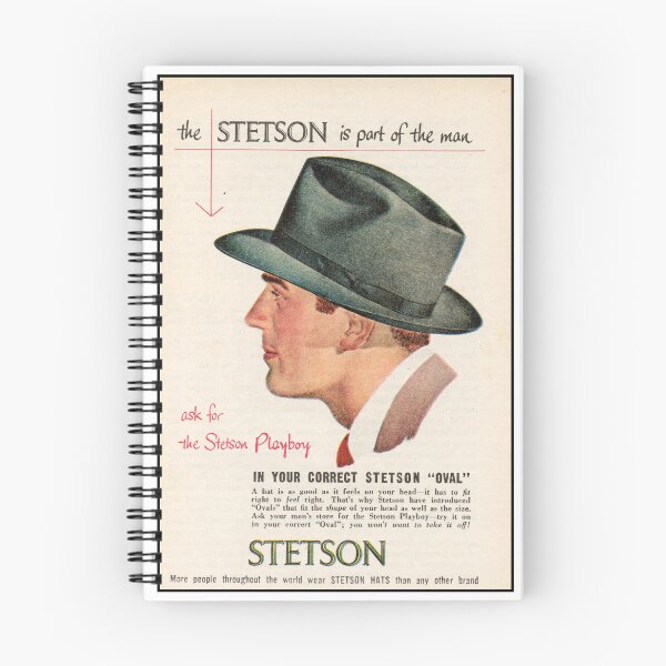 Item preview, 1940s Stetson Hat Vintage Advertisement - Retro Millinery Advertising Art designed and sold by taspaul.