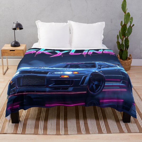 Item preview, Tuned Nissan Skyline, neon art lettering designed and sold by Salimgor Hangaround Music.