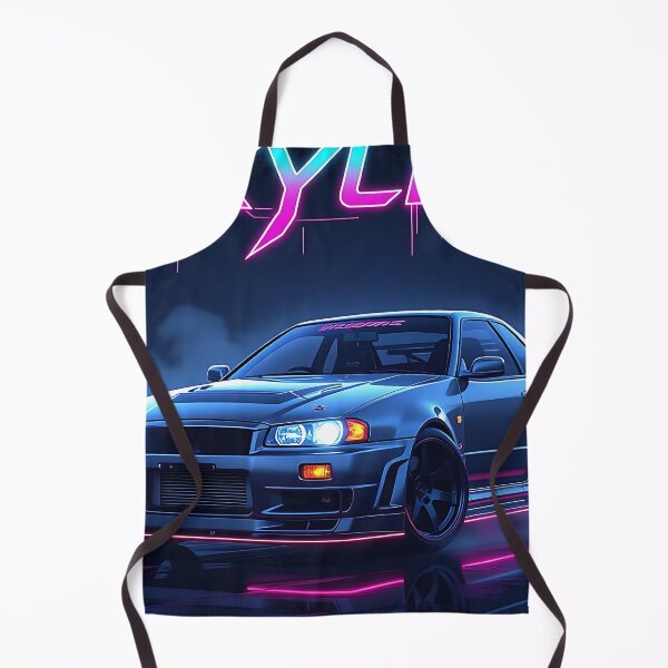 Item preview, Tuned Nissan Skyline, neon art lettering designed and sold by Salimgor Hangaround Music.
