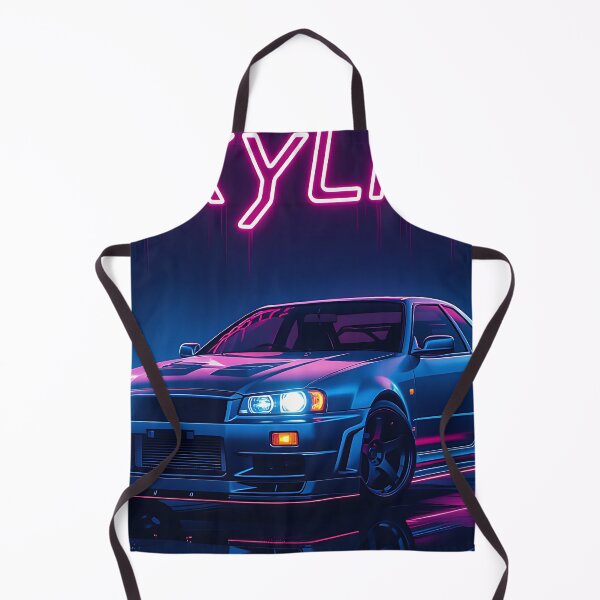 Item preview, JDM, Nissan Skyline, neon lettering designed and sold by Salimgor Hangaround Music.