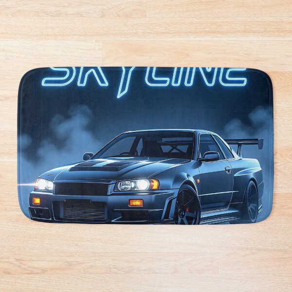 Item preview, JDM, Nissan Skyline, neon lettering, fog designed and sold by Salimgor Hangaround Music.