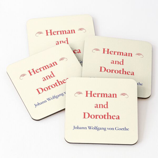 Item preview, Goethe, Herman and Dorothea designed and sold by CharlottePlaceArt.