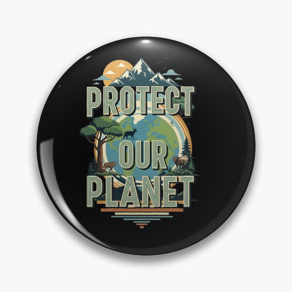 Item preview, Protect Our Planet: Vintage Earth Conservation designed and sold by ART-POD-PL.
