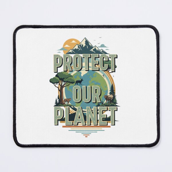Item preview, Protect Our Planet: Vintage Earth Conservation designed and sold by ART-POD-PL.