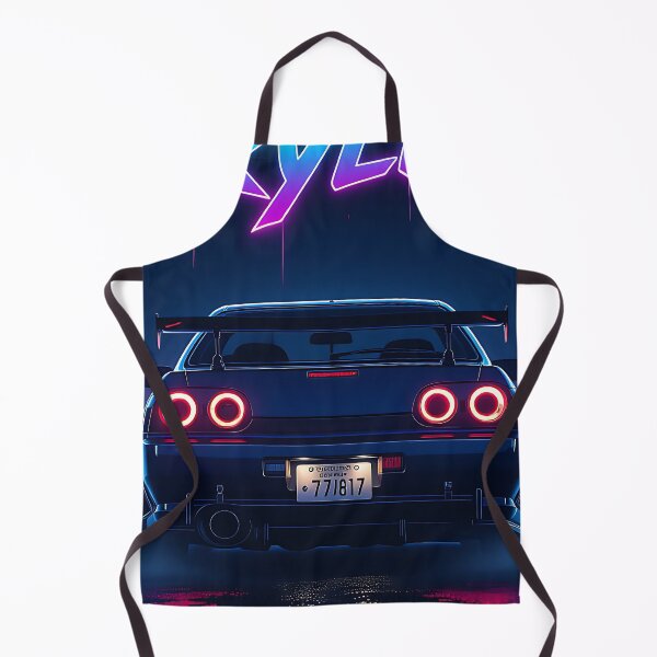 Item preview, JDM, Nissan Skyline, rear view, fog designed and sold by Salimgor Hangaround Music.