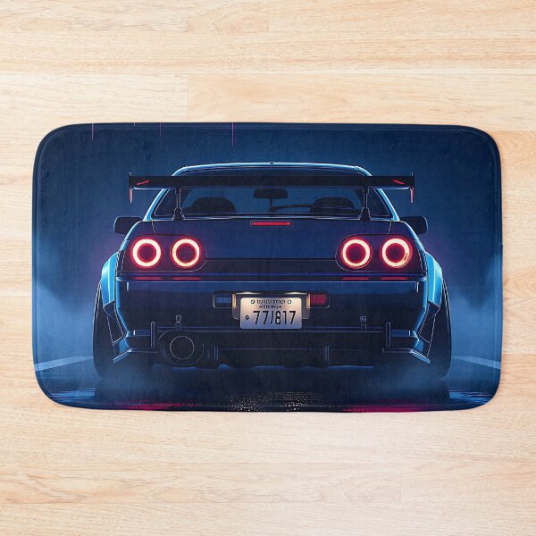 Item preview, JDM, Nissan Skyline, rear view, fog designed and sold by Salimgor Hangaround Music.