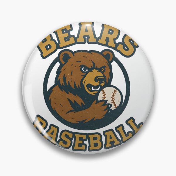 Item preview, Vintage Bears Baseball Logo designed and sold by PufftailStudio.