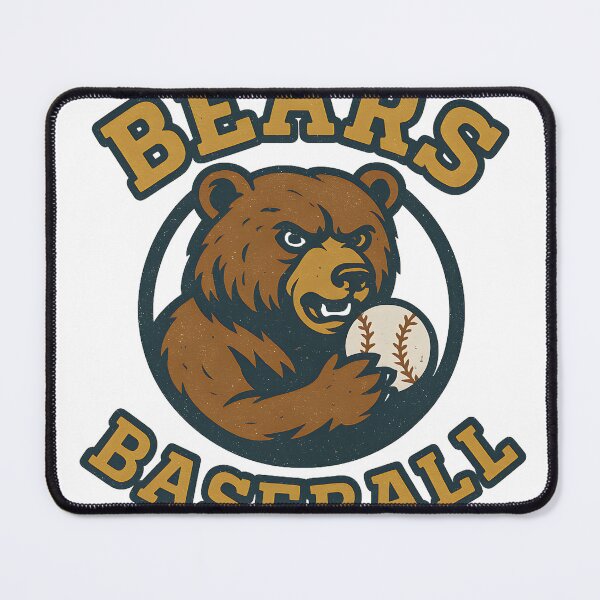 Item preview, Vintage Bears Baseball Logo designed and sold by PufftailStudio.