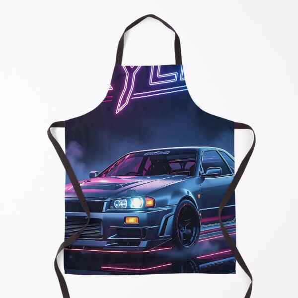 Item preview, JDM tuning, Nissan Skyline, neon lettering, fog designed and sold by Salimgor Hangaround Music.