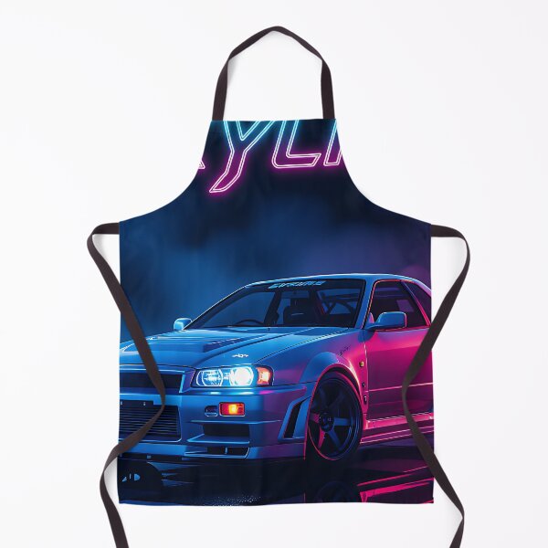 Item preview, JDM tuning, Nissan Skyline, neon lettering designed and sold by Salimgor Hangaround Music.