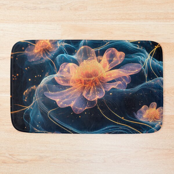 Item preview, “Neon Bloom Mindscape” – Psychedelic Floral Abstract designed and sold by ReachForArt.