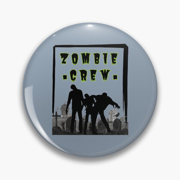 Item preview, Zombie Crew - Silhouettes in a Spooky Graveyard designed and sold by LMoonDesigns.