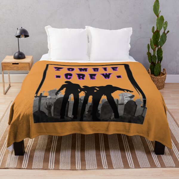 Item preview, Zombie Crew - Silhouettes in a Spooky Graveyard designed and sold by LMoonDesigns.