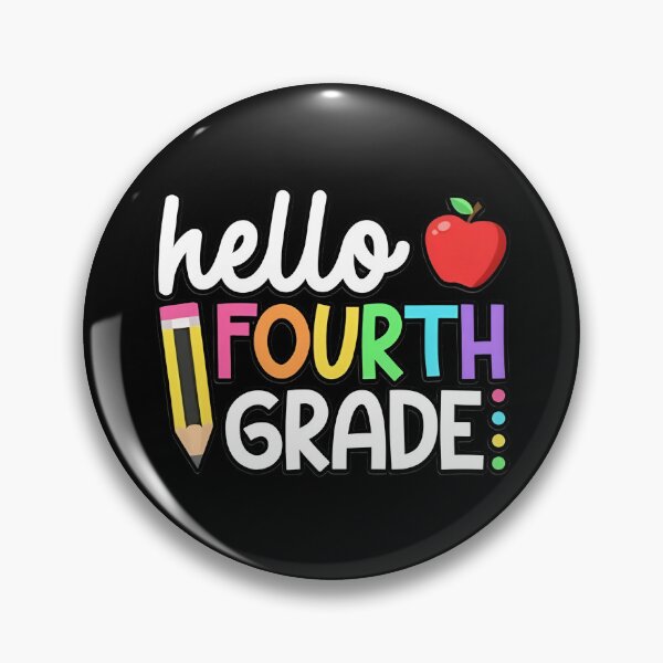 Item preview, Hello Fourth Grade Team 4th Grade Back to School Teacher Kid designed and sold by Blok45.